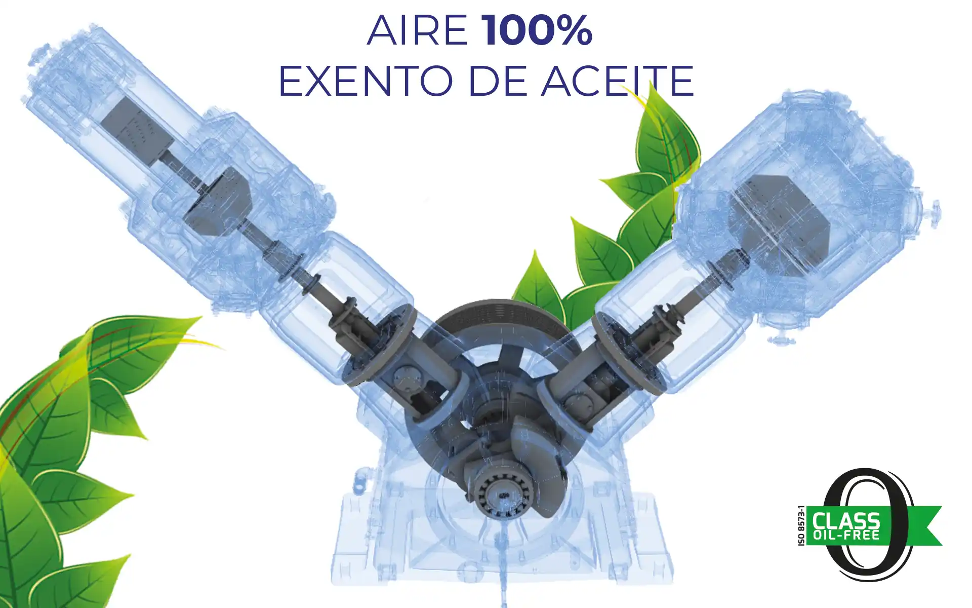 compresor-de-piston-sin-aceite